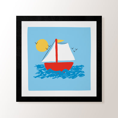 Sail Boat - Art Print