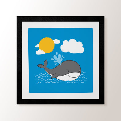 Whale - Art Print