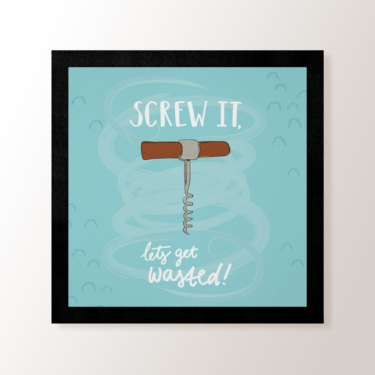 Screw It! Small Art Print