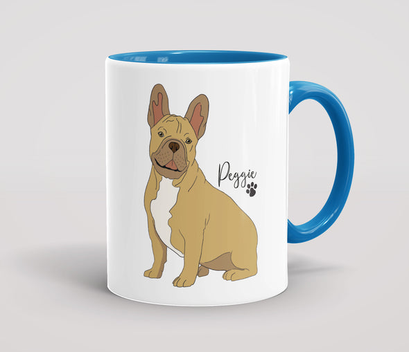 Personalised Fawn French Bulldog - Mug