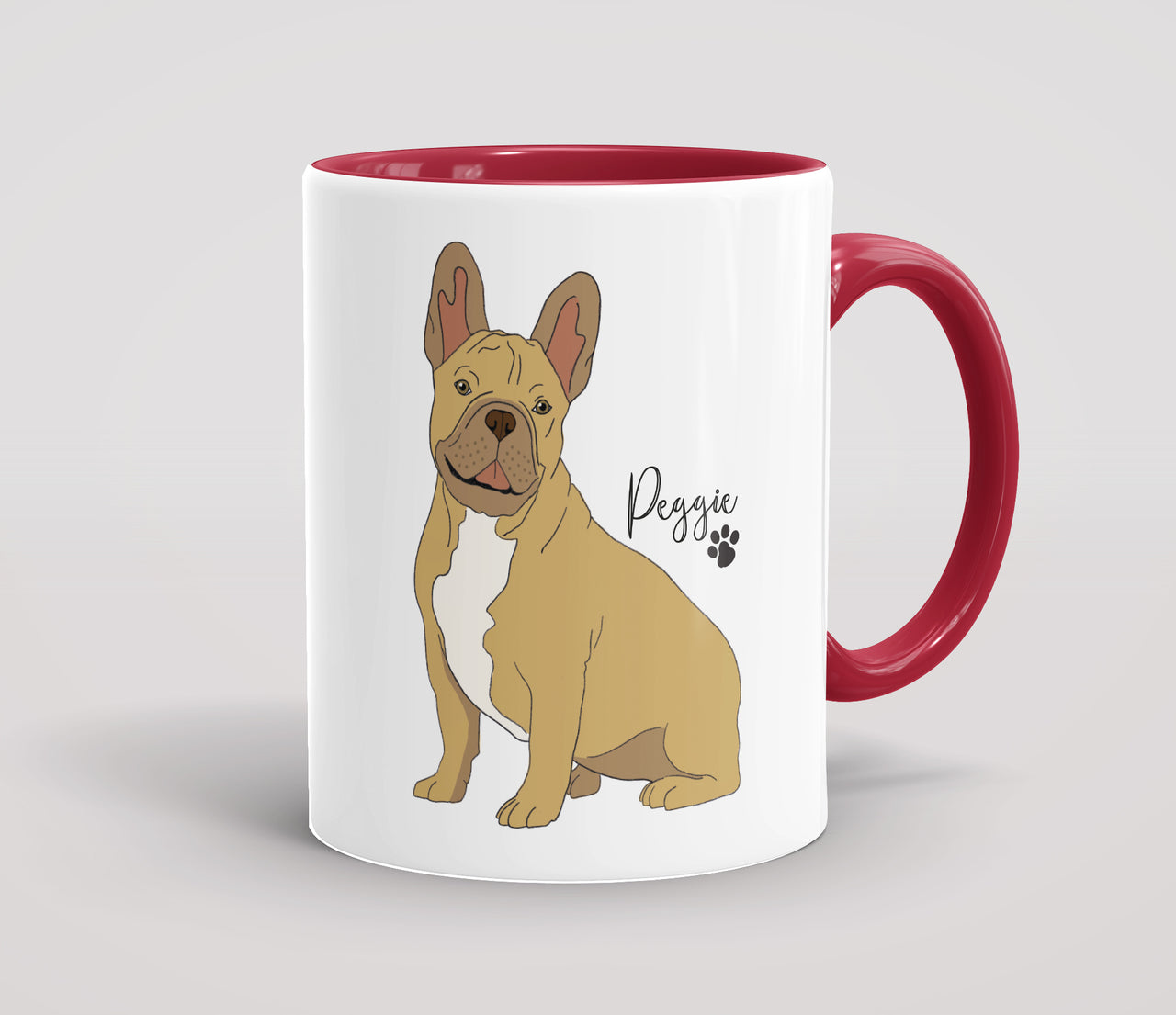 Personalised Fawn French Bulldog - Mug
