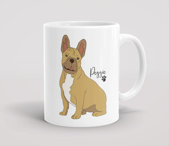 Personalised Fawn French Bulldog - Mug