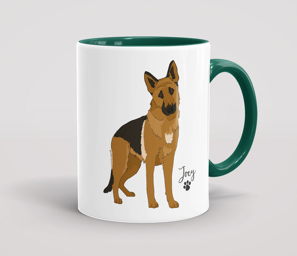 Personalised German Shepherd - Mug