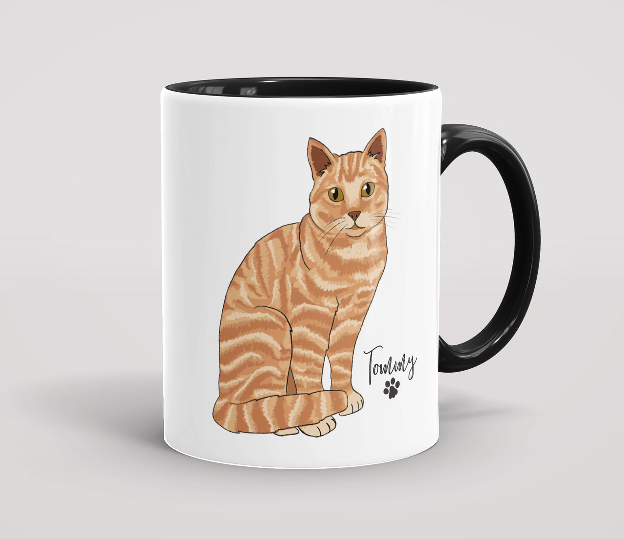 Personalised Ginger Cat - Mug