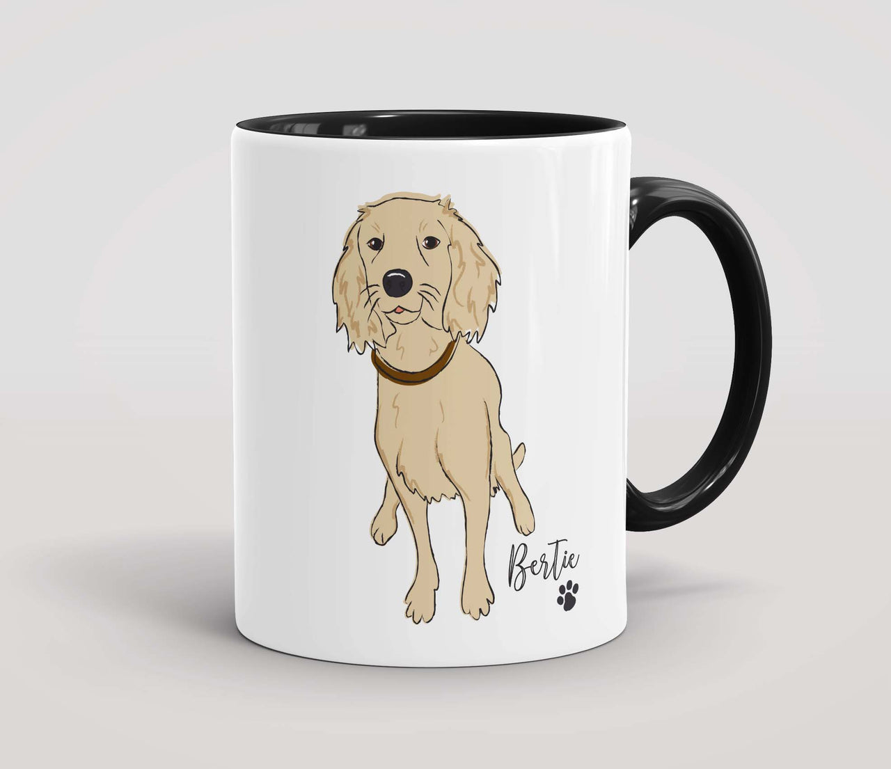 Personalised Pale Golden Cocker Spaniel - Mug