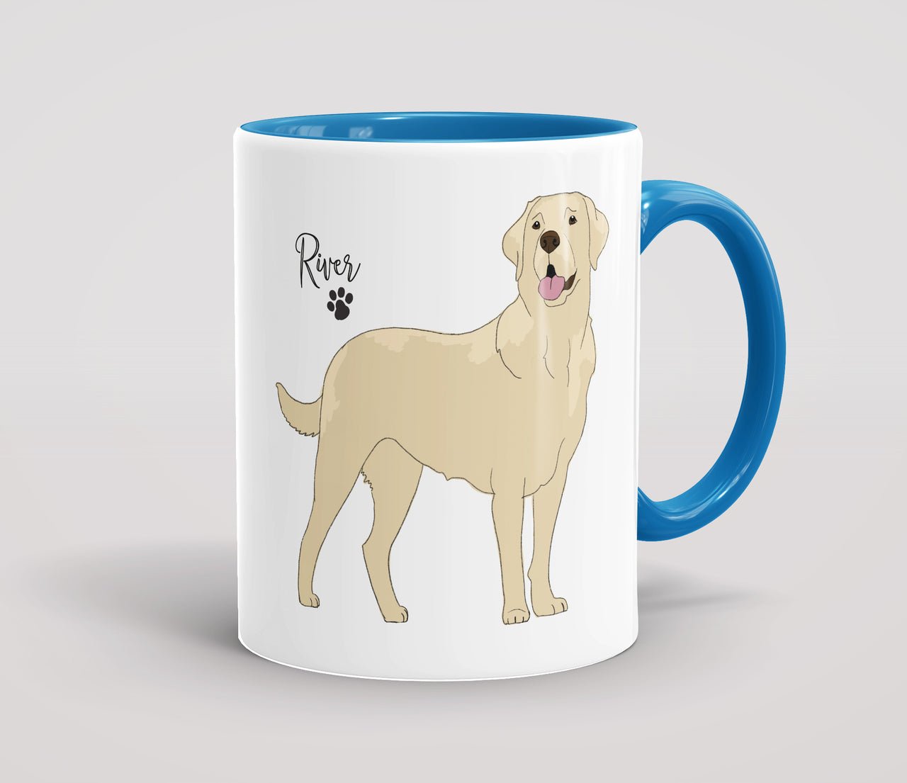 Personalised Golden Labrador Adult - Mug