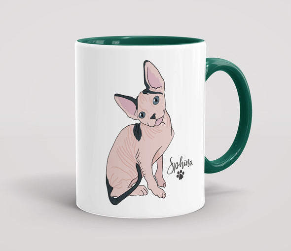 Personalised Sphynx Cat - Mug