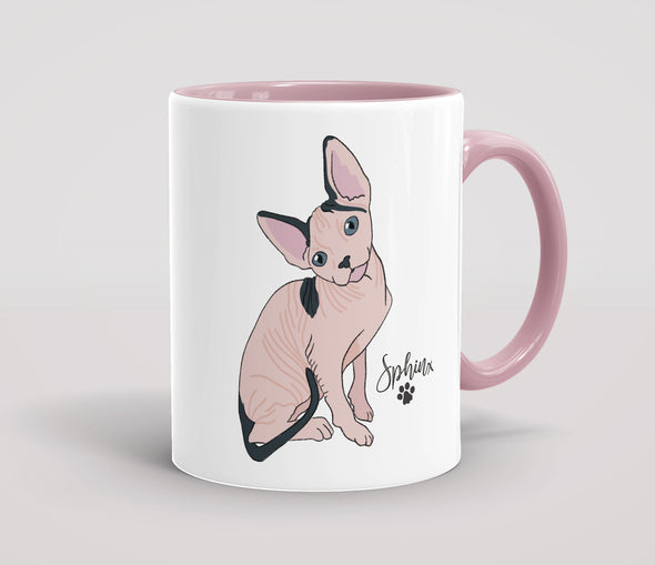Personalised Sphynx Cat - Mug