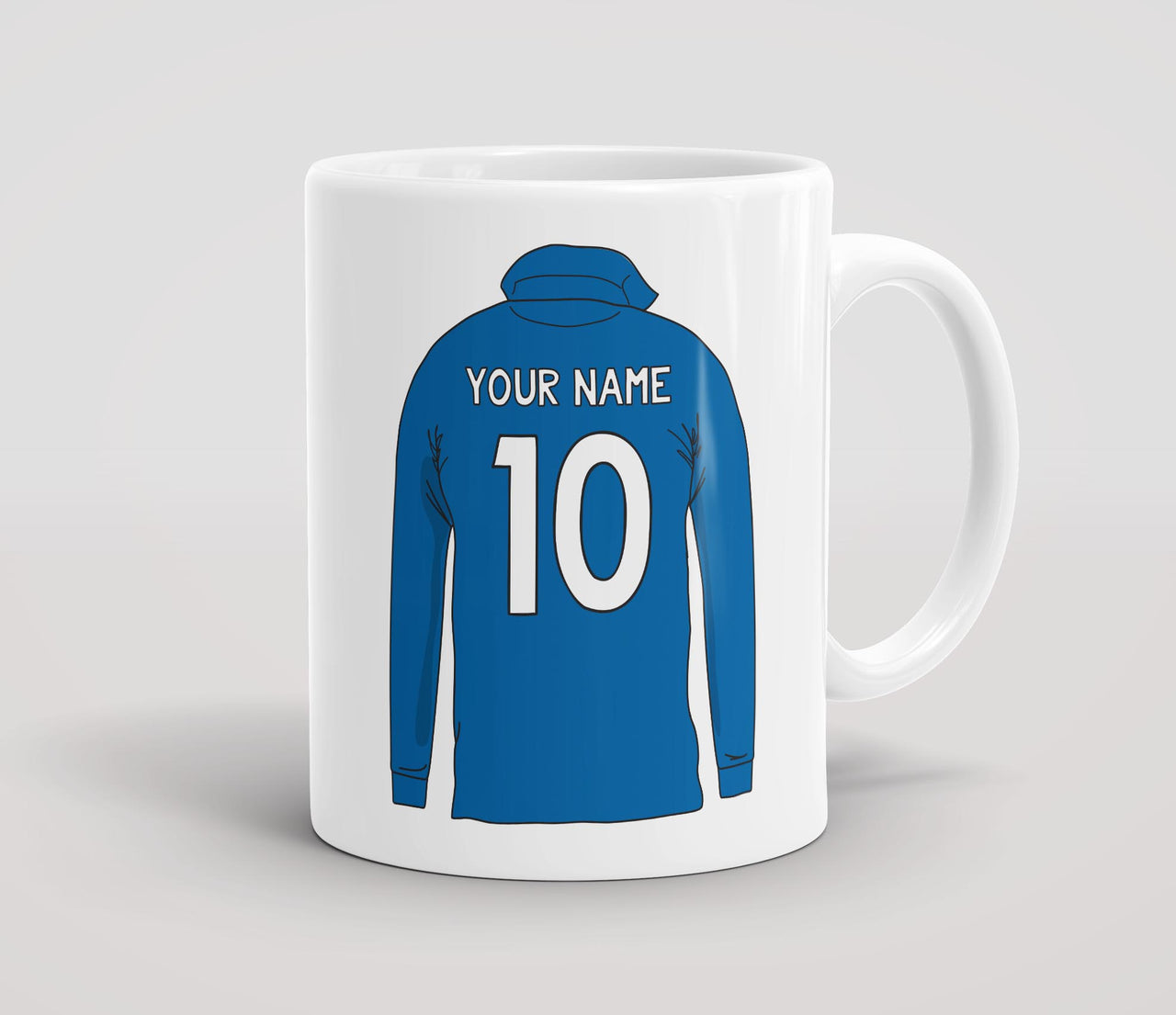 Personalised Retro Rugby Shirt Mug - ITA