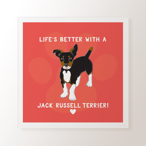 Black Terrier - Art Print