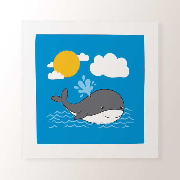 Whale - Art Print