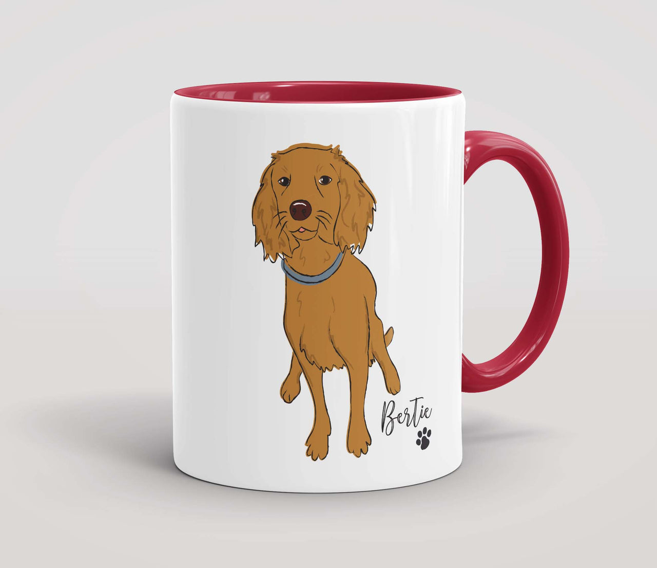 Personalised Caramel Cocker Spaniel - Mug