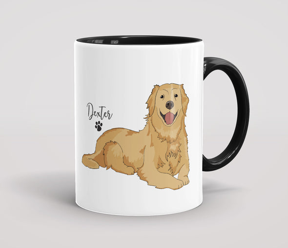 Personalised Golden Retriever - Mug