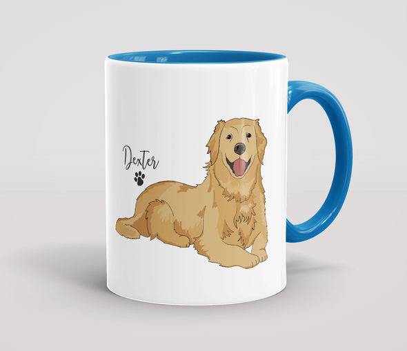 Personalised Golden Retriever - Mug