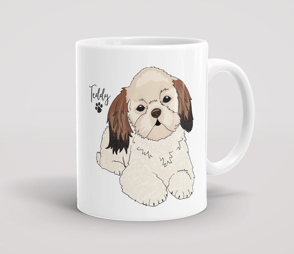 Personalised Shih Tzu Pup - Mug