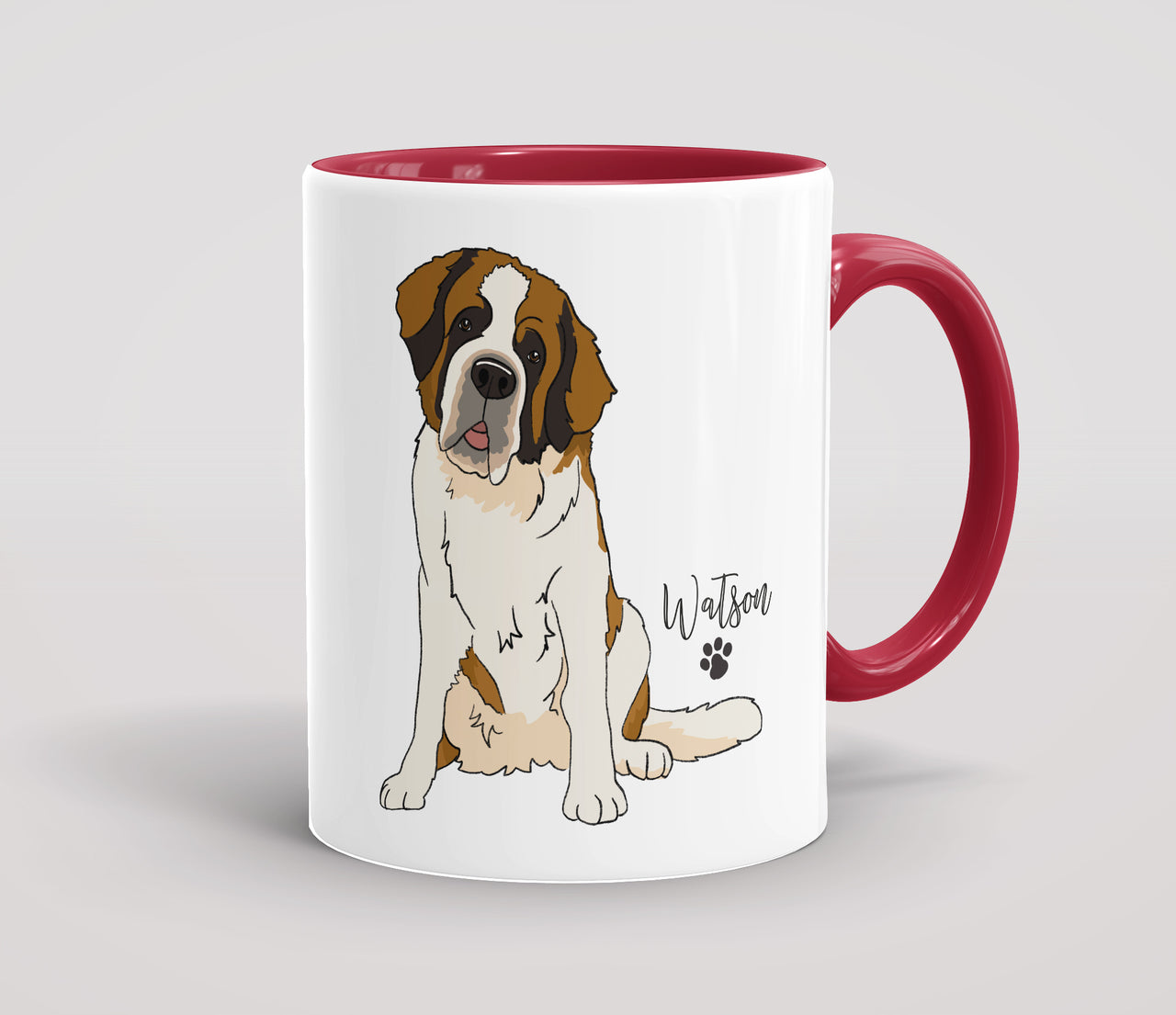 Personalised St Bernard - Mug