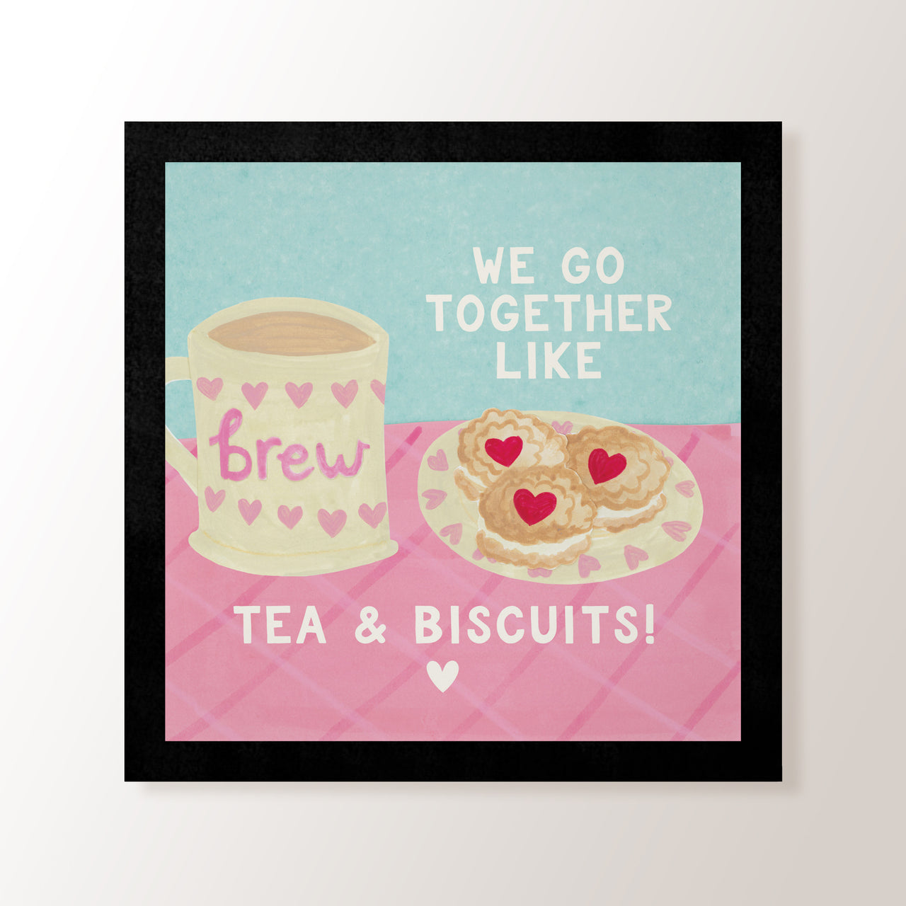Tea & Biscuits!- Art Print