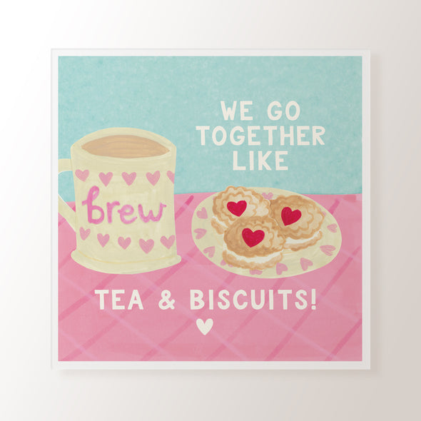 Tea & Biscuits!- Art Print