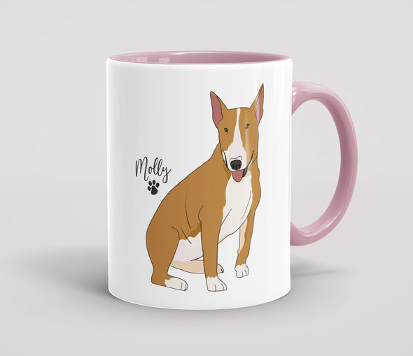 Personalised Tan Bull Terrier - Mug