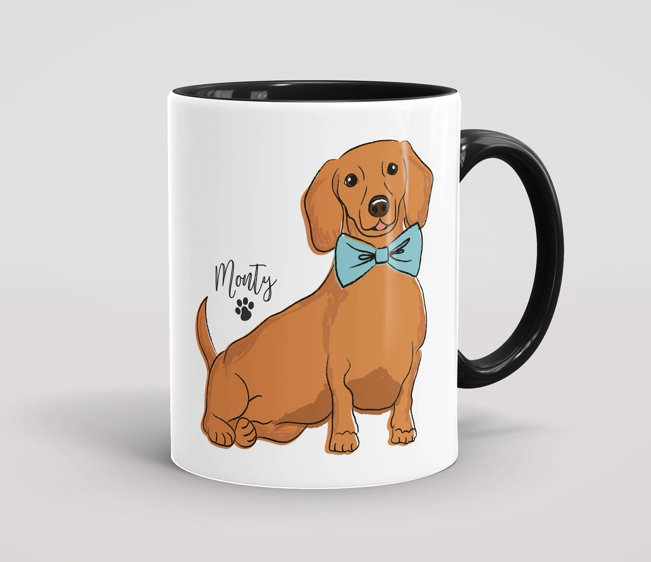 Personalised Tan Dachshund - Mug