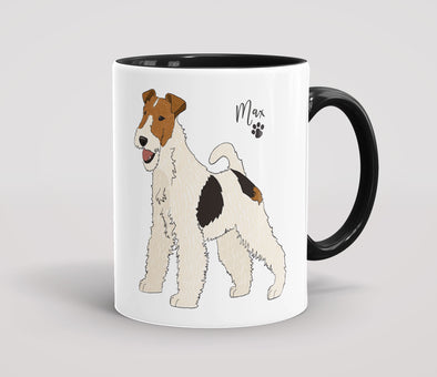 Personalised Wire Fox Terrier - Mug
