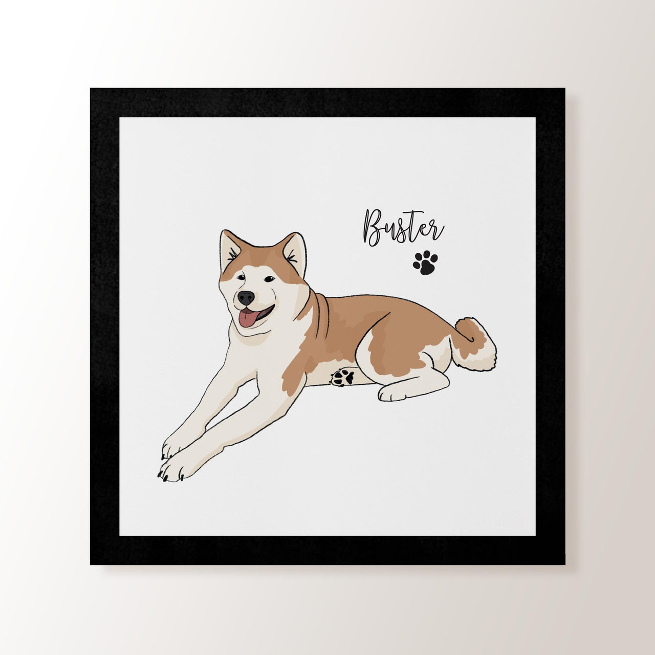 Personalised Akita - Art Print