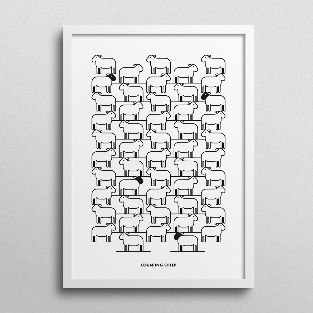 Counting Sheep - White