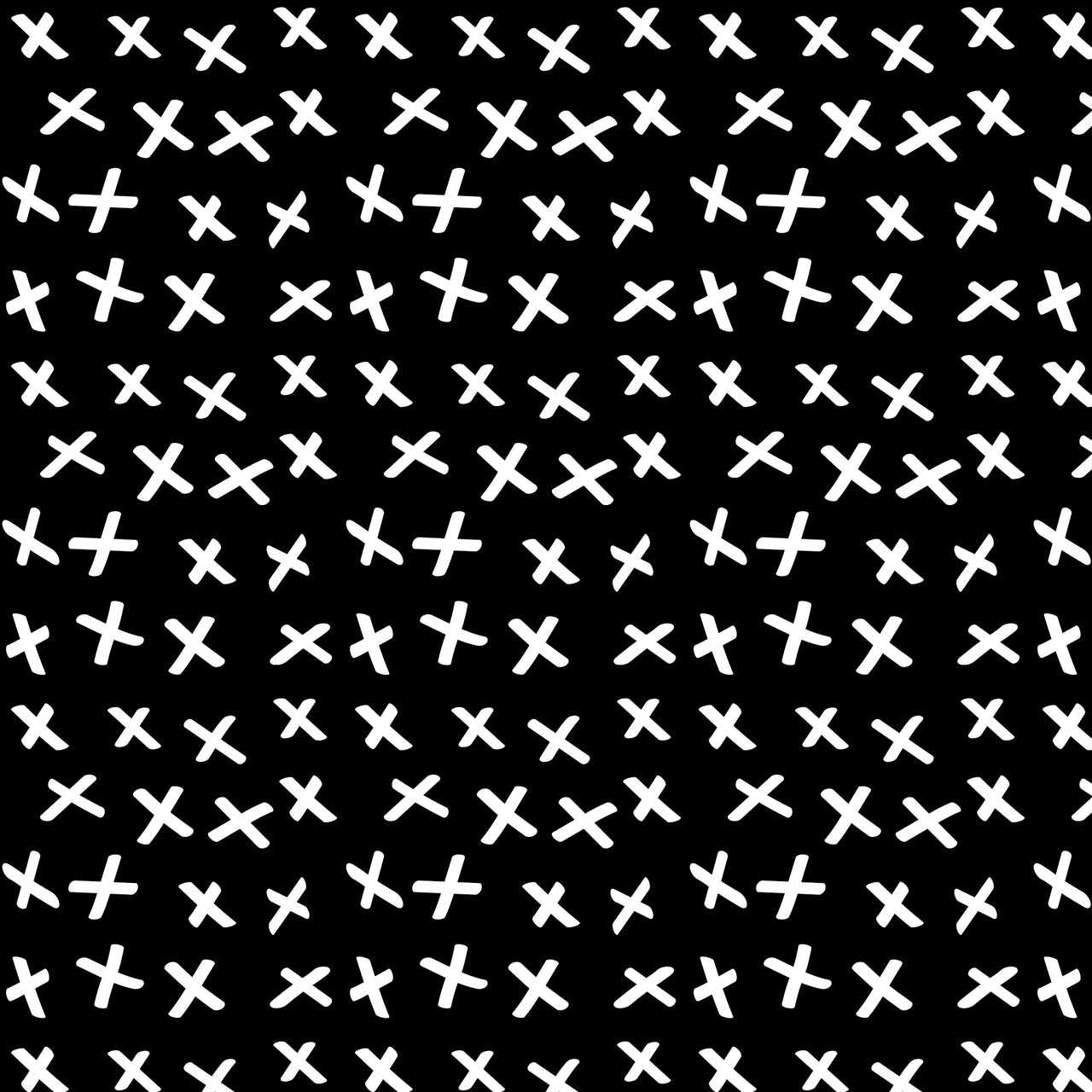 Crosses Black and White
