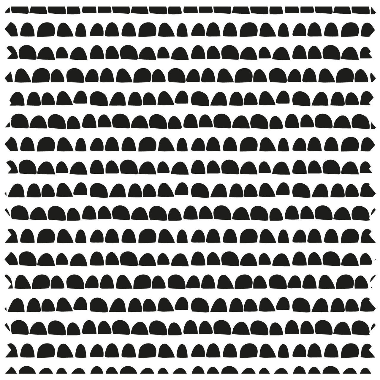 Bumps Black Roller Blind [1009]
