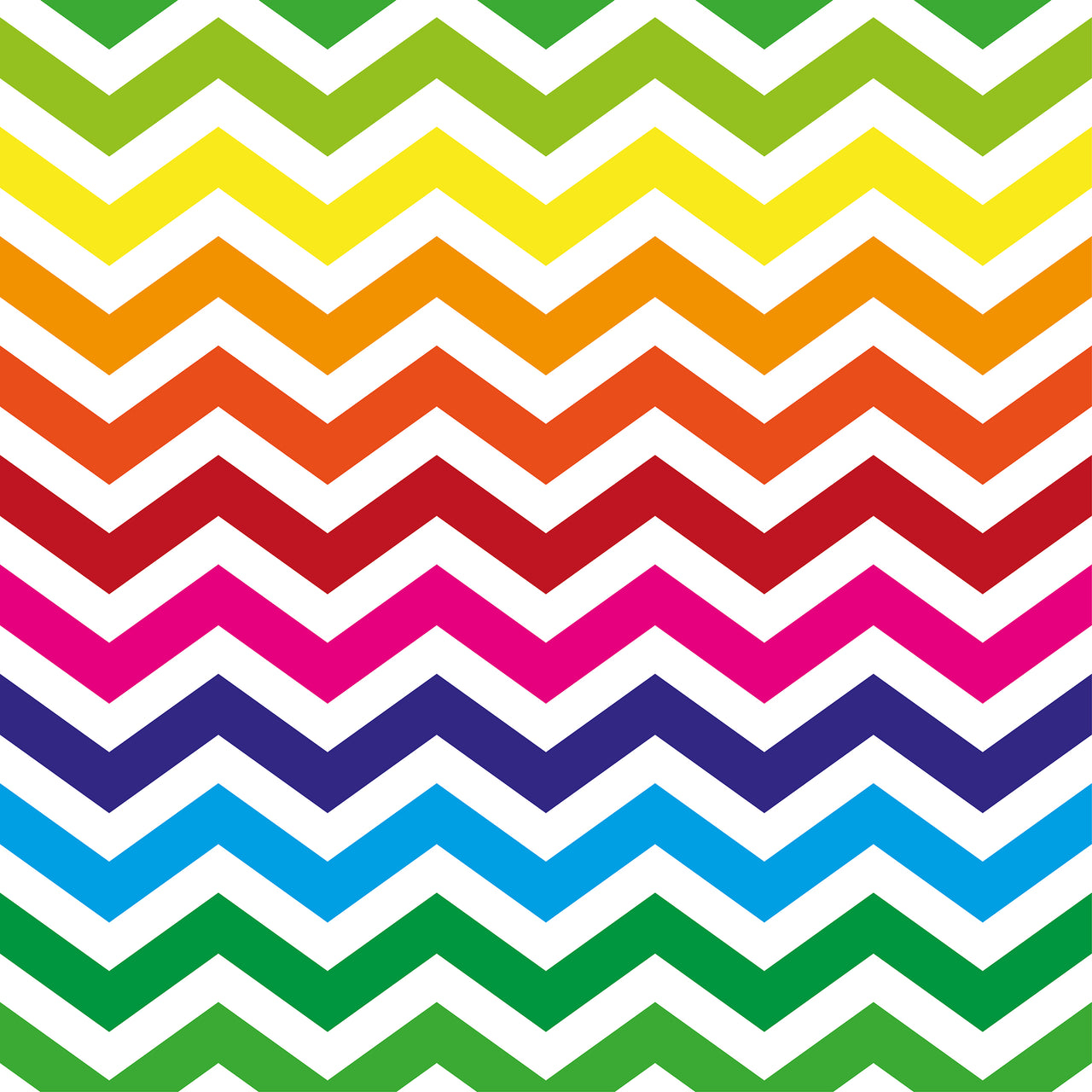 Zig Zags Rainbow