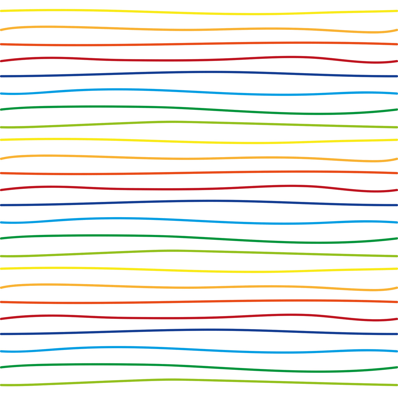 Wavy Lines Rainbow