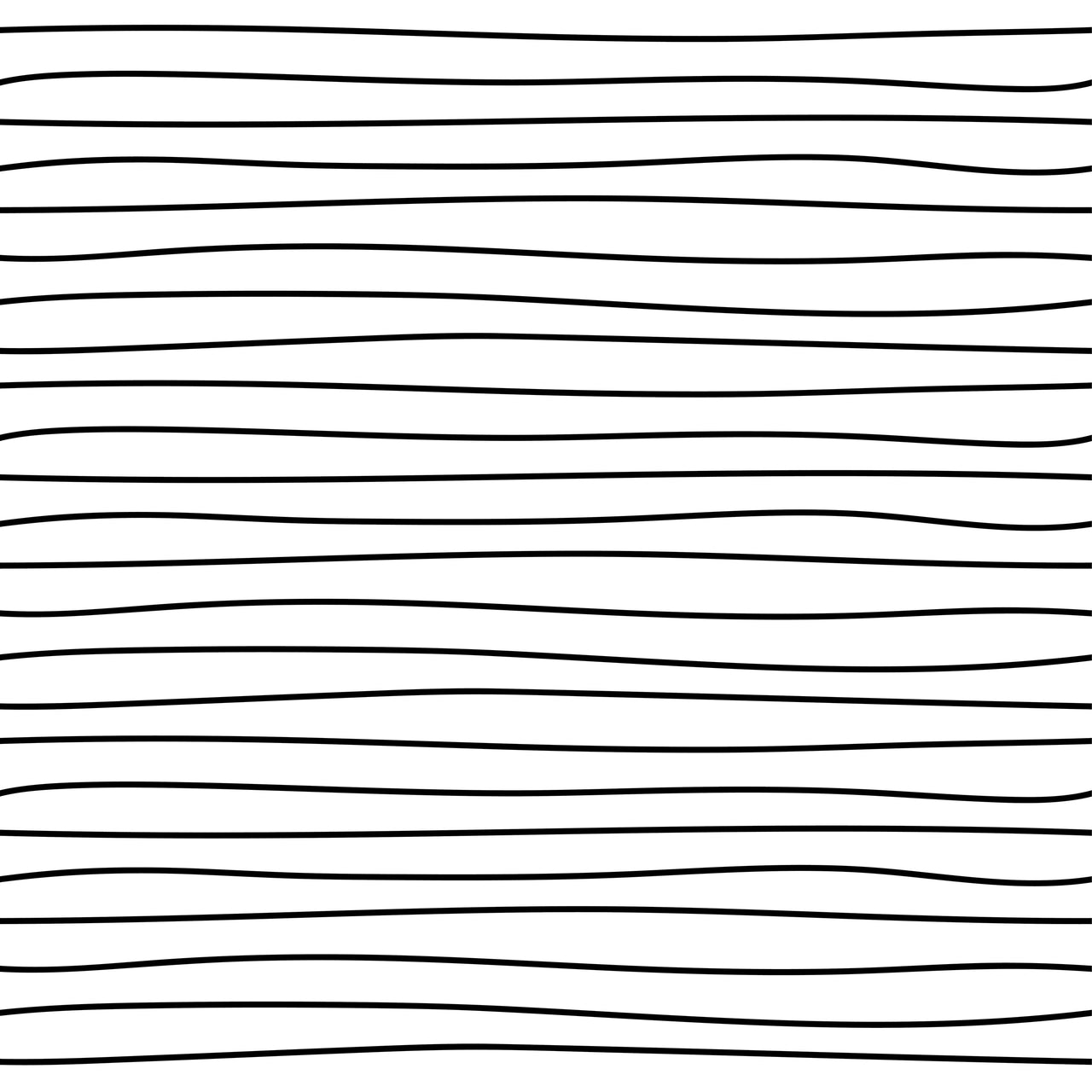 Wavy Lines Black