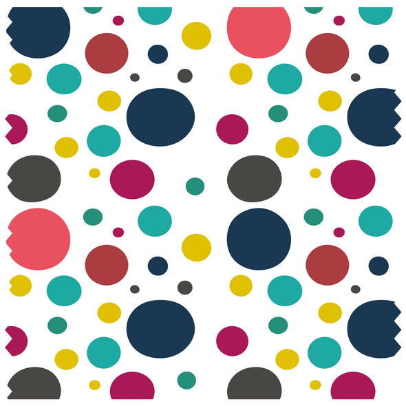 Spotty Multicoloured Roller Blind [1018]