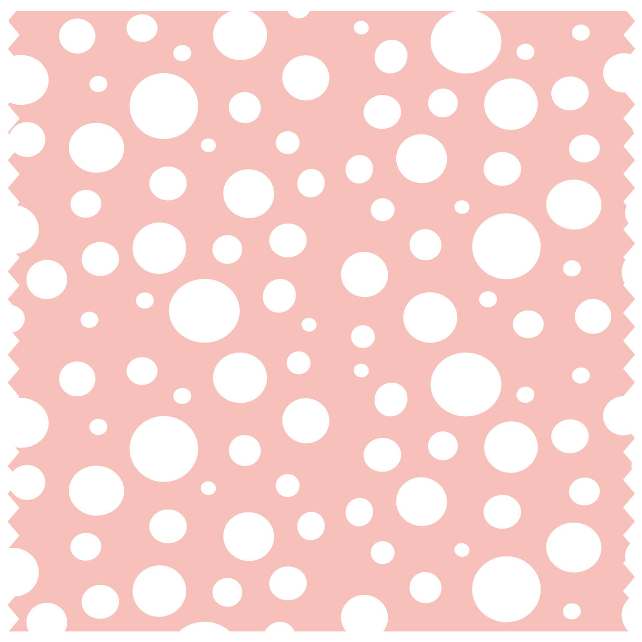 Spotty Soft Pink Roller Blind [1020]