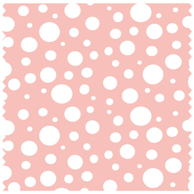 Spotty Soft Pink Roller Blind [1020]