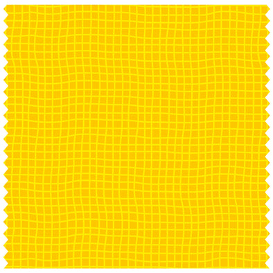 Hatching Yellow Roller Blind [1033]