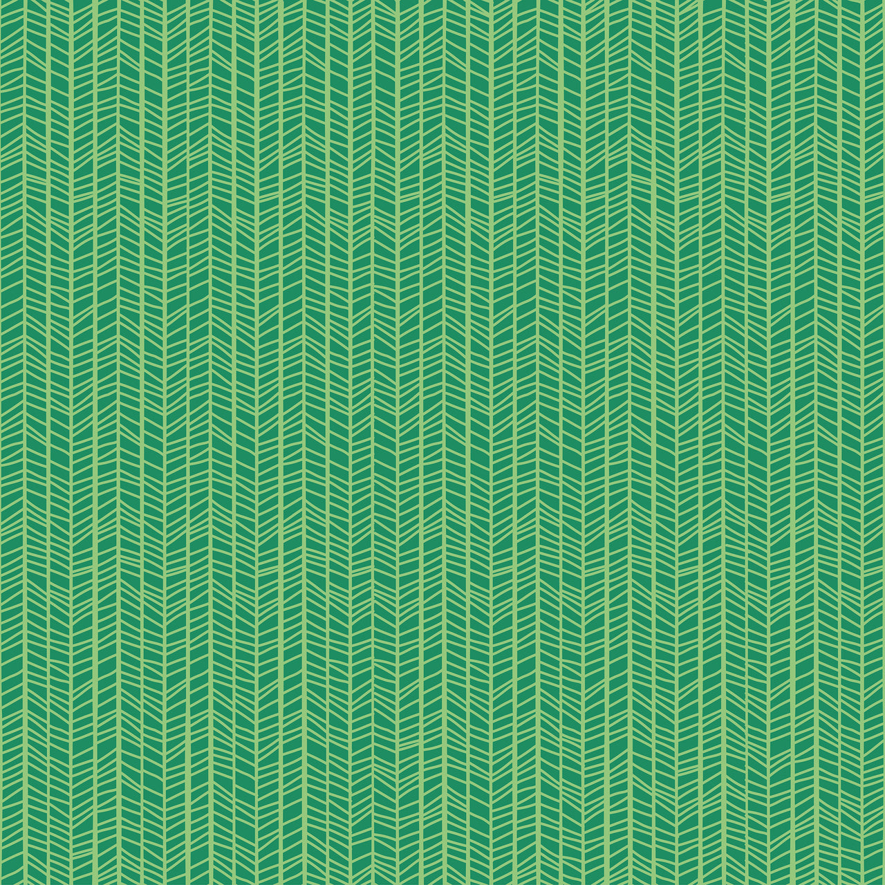 Rough Herringbone Sea Green