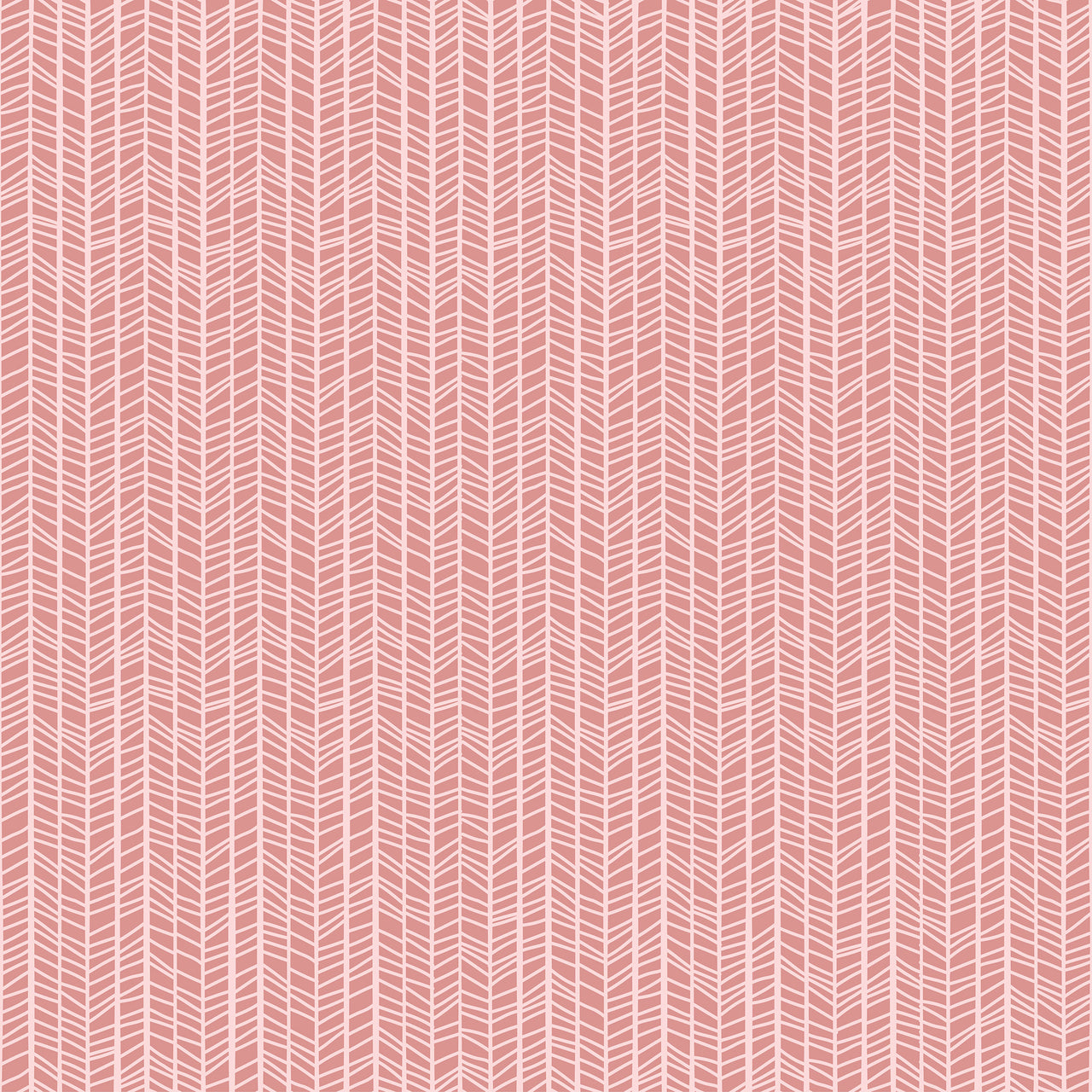 Rough Herringbone Dusky Pink