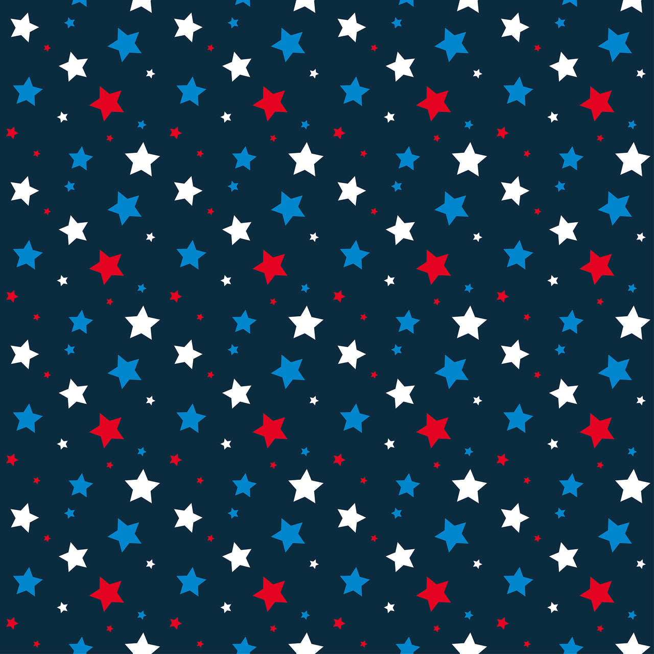 Stars Red, White & Blue