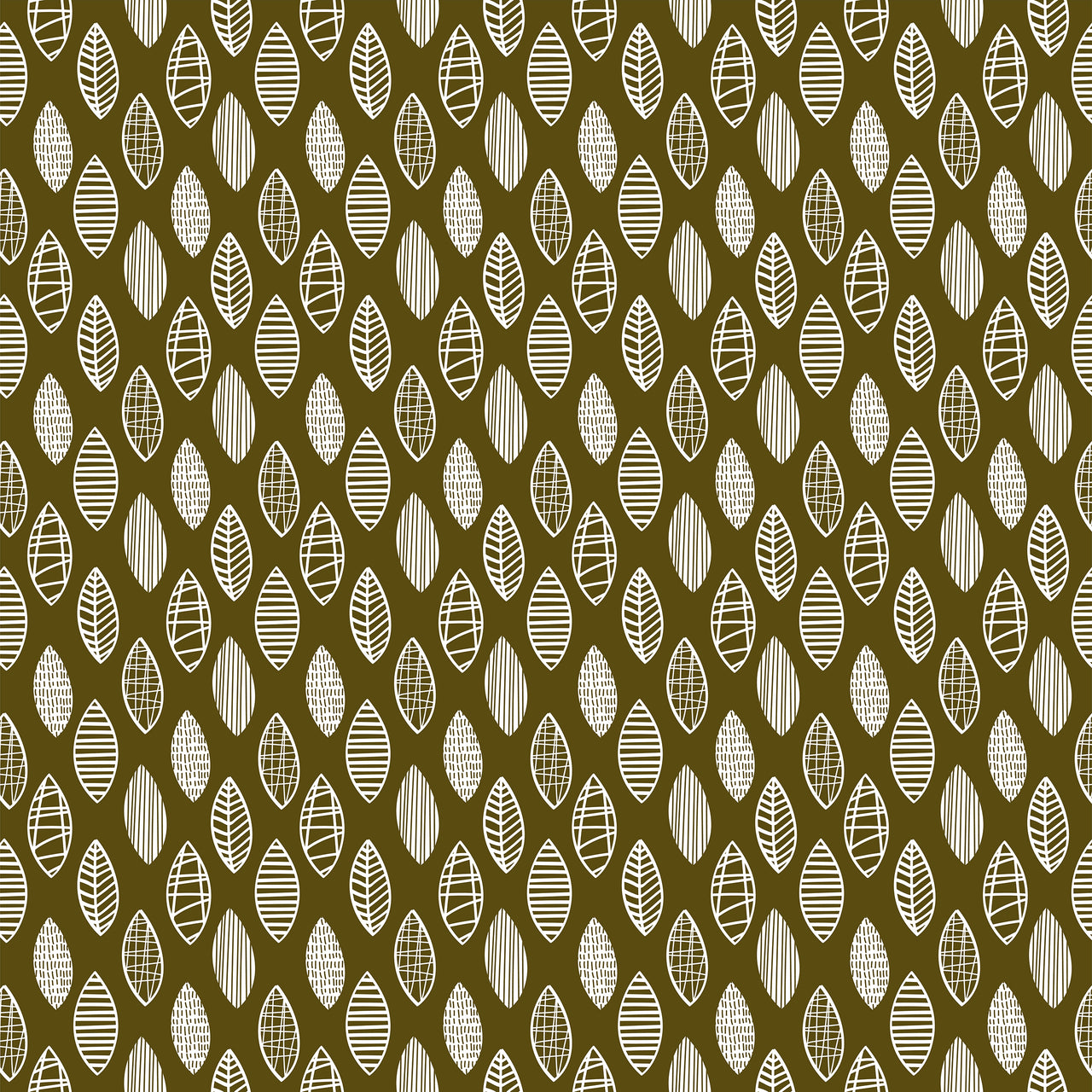 White & Brown Leaves