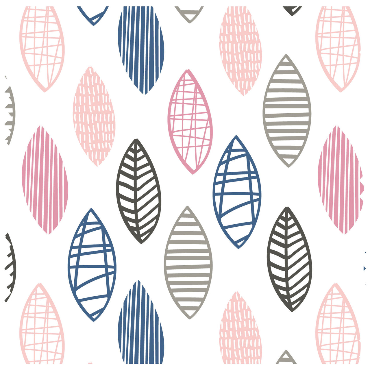 Multicoloured Leaves Roller Blind [1067]