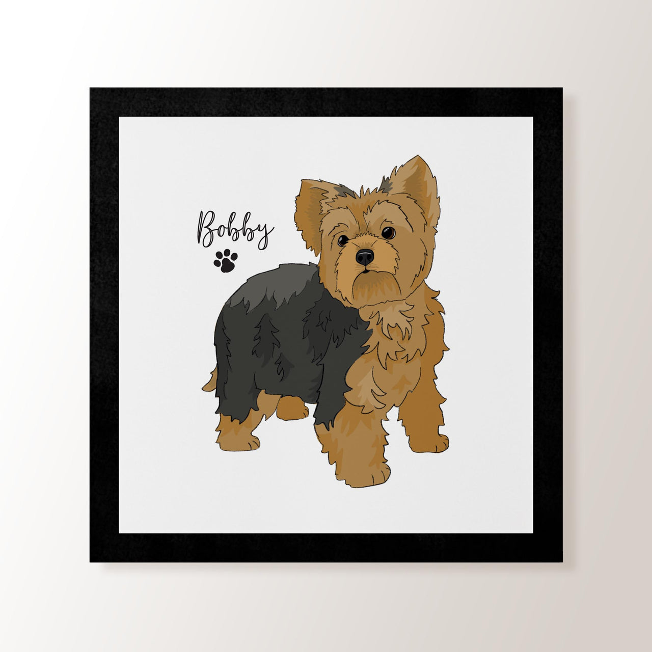 Personalised Yorkie - Art Print